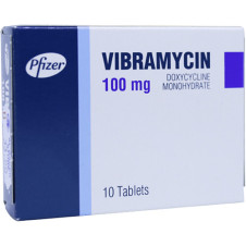 Vibramycin 100mg capsule