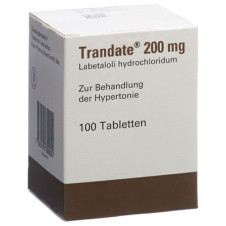 Trandate 50/100/200 mg compresse