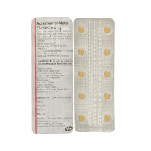 Eliquis 2.5/5 mg compresse