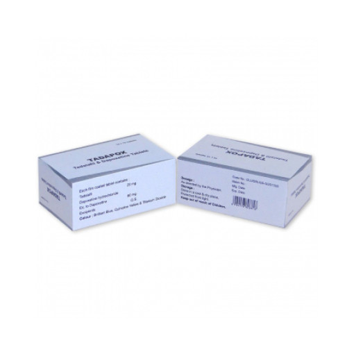 Tadapox 20+60 mg compresse